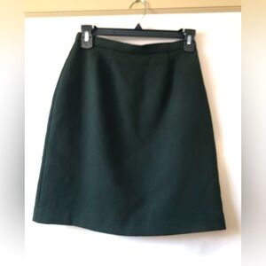 Classic Olive Green Women's Skirt